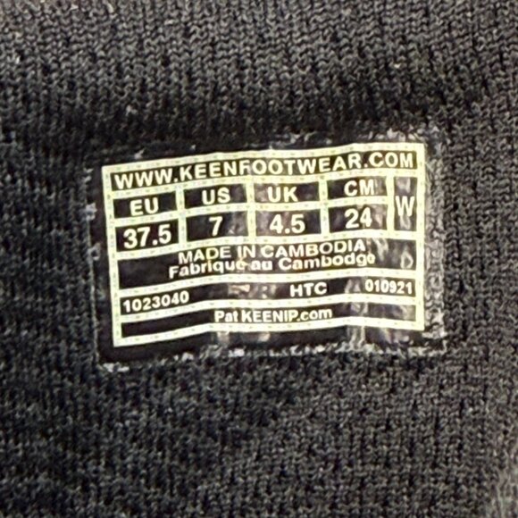 Keen Targhee III Mid WP Women’s Hiking Boot Magnet/Atlantic Blue Size 7 - Picture 11 of 13